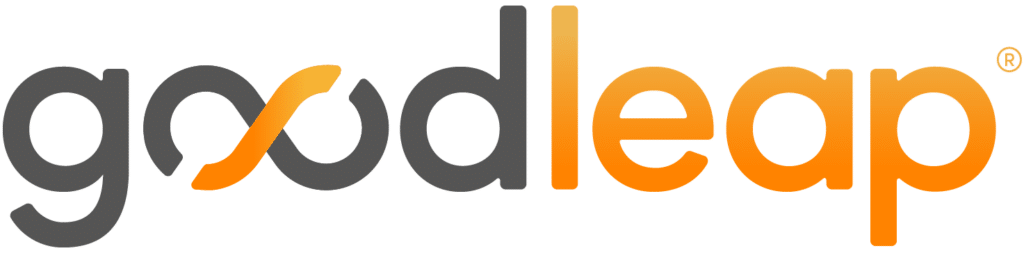 Goodleap logo with orange gradient colors